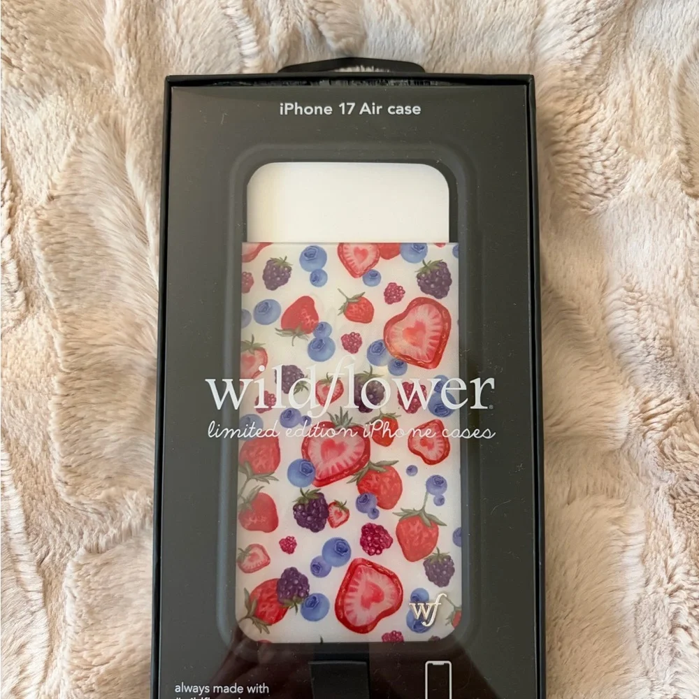 Wildflower iPhone 17 Air Case - Fruit Tart iphone case